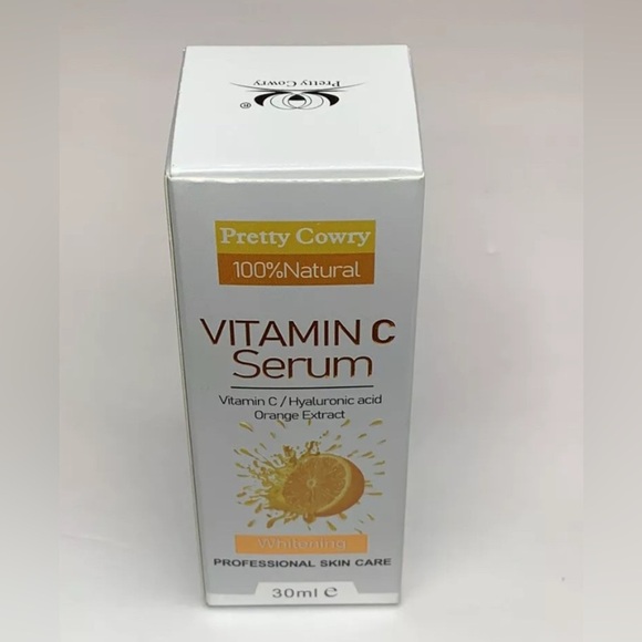 Vitamin C Skin Brightening Face Serum 1 fl oz Anti-aging Hyaluronic Acid New - Picture 3 of 5